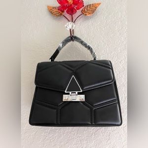 Women's handbag shoulder bag, black